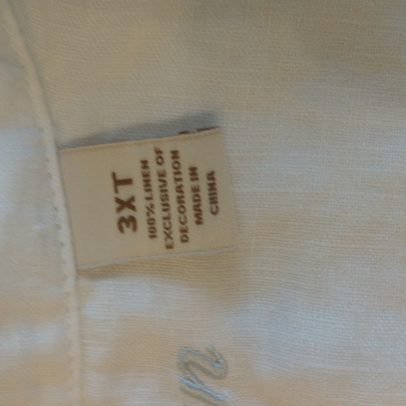 Caribbean Linen Shirt Size 3XT - Picture 3 of 16